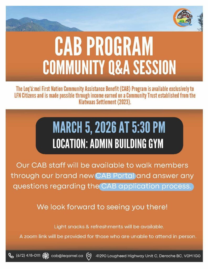 CAB Program Community Q&A Session